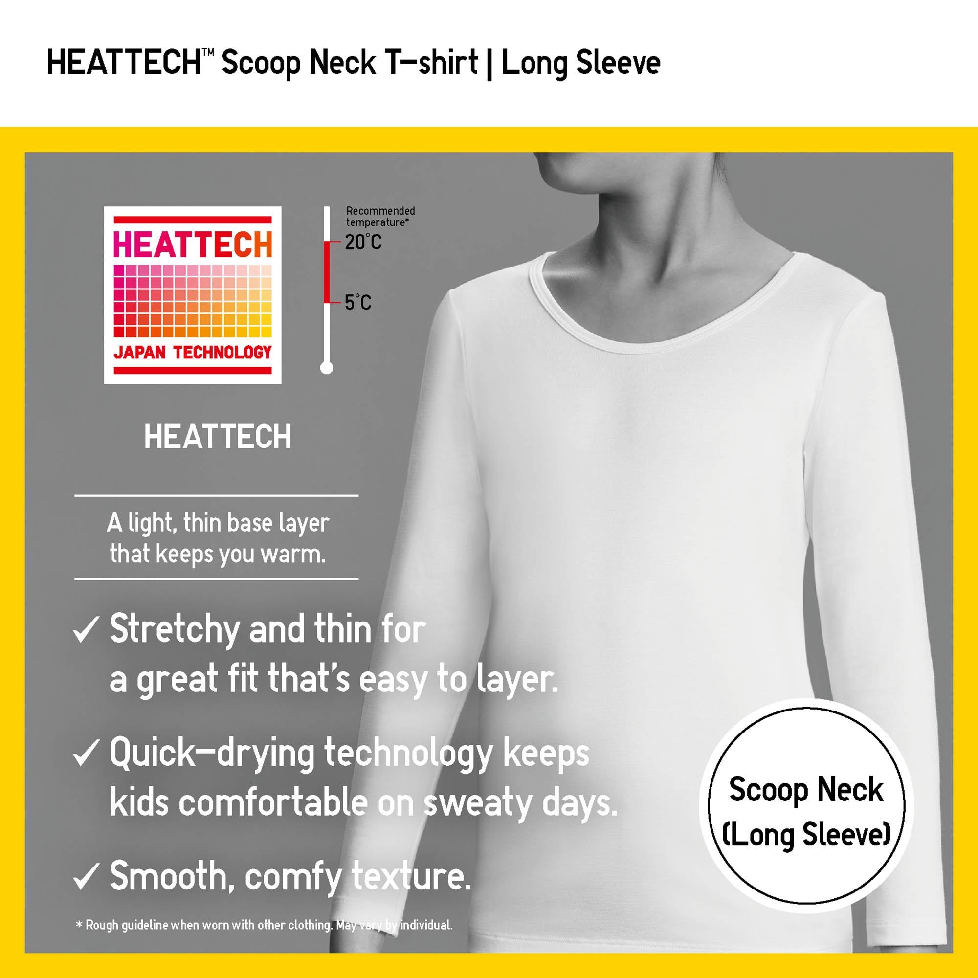 HEATTECH SCOOP NECK T-SHIRT | UNIQLO VN