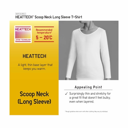 HEATTECH Scoop Neck T-Shirt