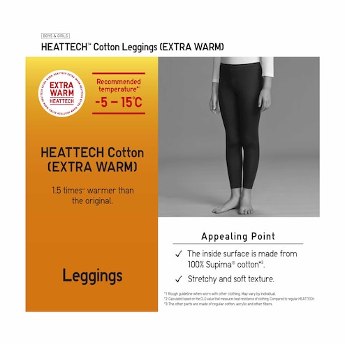 HEATTECH Cotton Extra Warm Thermal Leggings