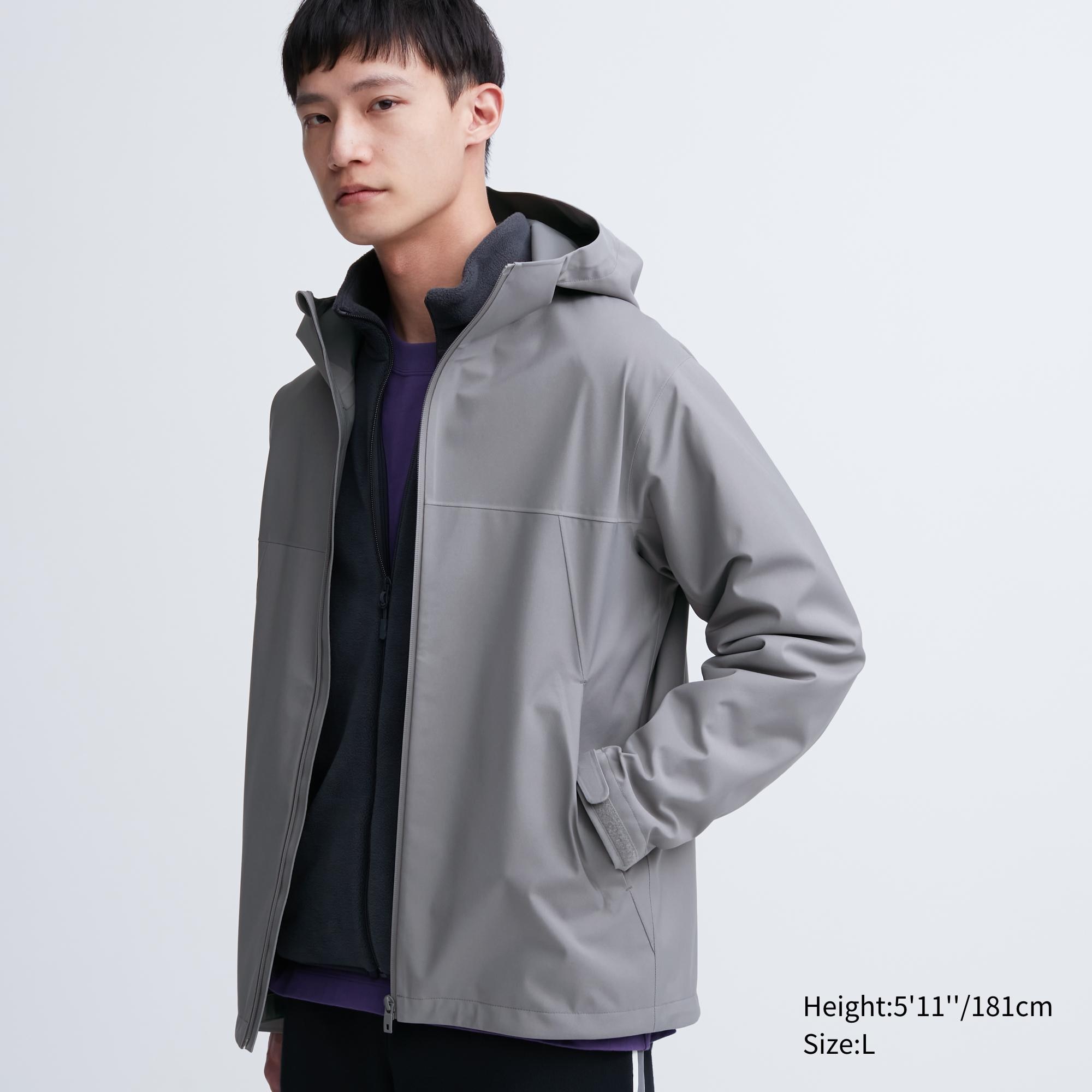 UNIQLO WATER PROOF JACKET Mens Fashion Coats Jackets and Outerwear on  Carousell