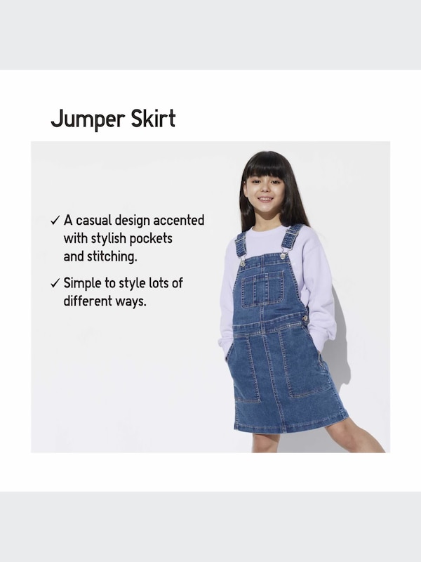 Váy Yếm Vải Denim