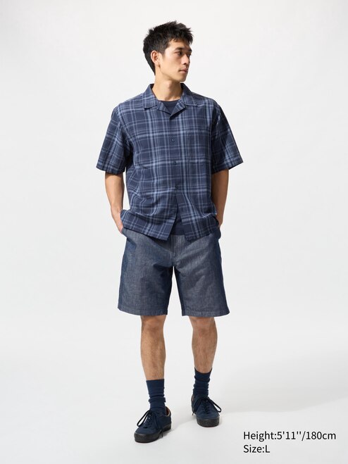 MEN'S LINEN BLEND SHORTS UNIQLO VN
