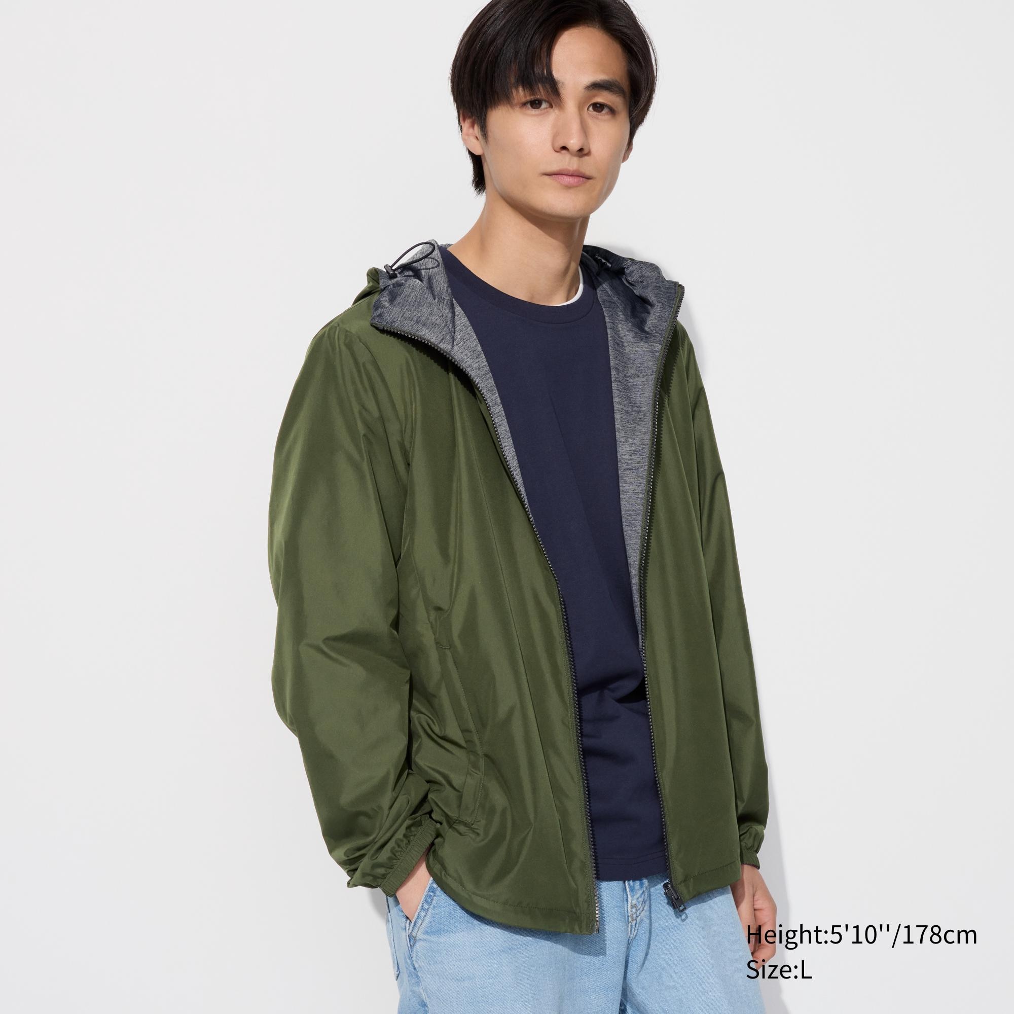 Jaket parka sales reversible uniqlo