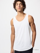 AIRism Áo Ba Lỗ Vải Mắt Lưới