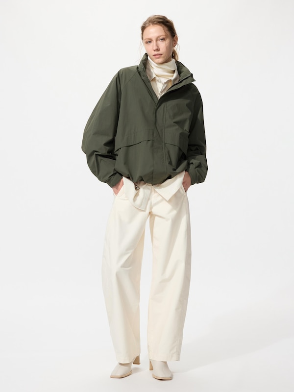 Áo Khoác Cản Gió Cổ Trụ