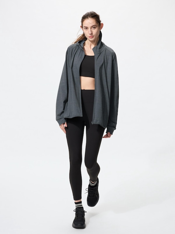 DRY-EX Áo Hoodie Chống Tia UV Kéo Khóa