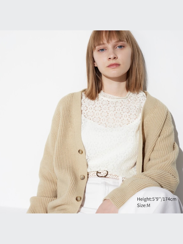 Áo Kiểu Ren Dài Tay