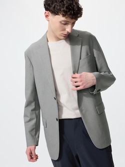 AirSense Áo Khoác | Vải Wool-like | Họa Tiết