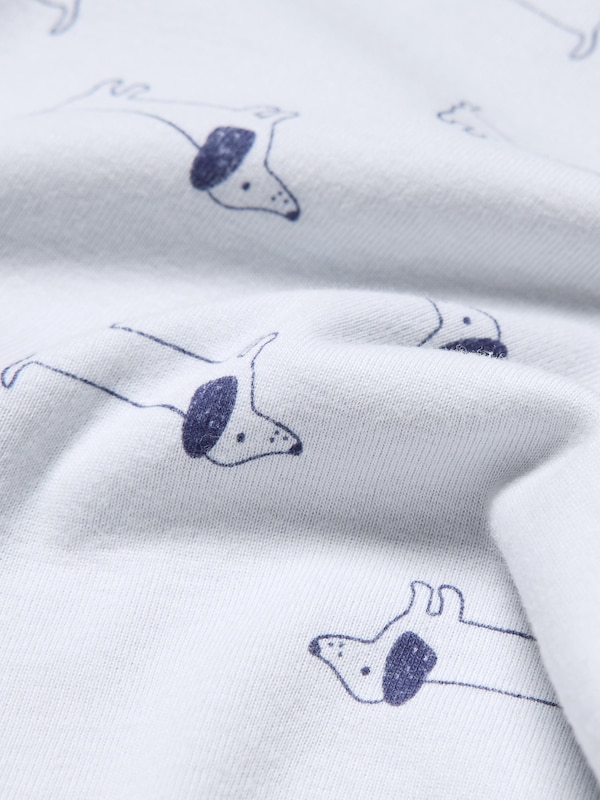 Bodysuit |Short sleeve |Printed
