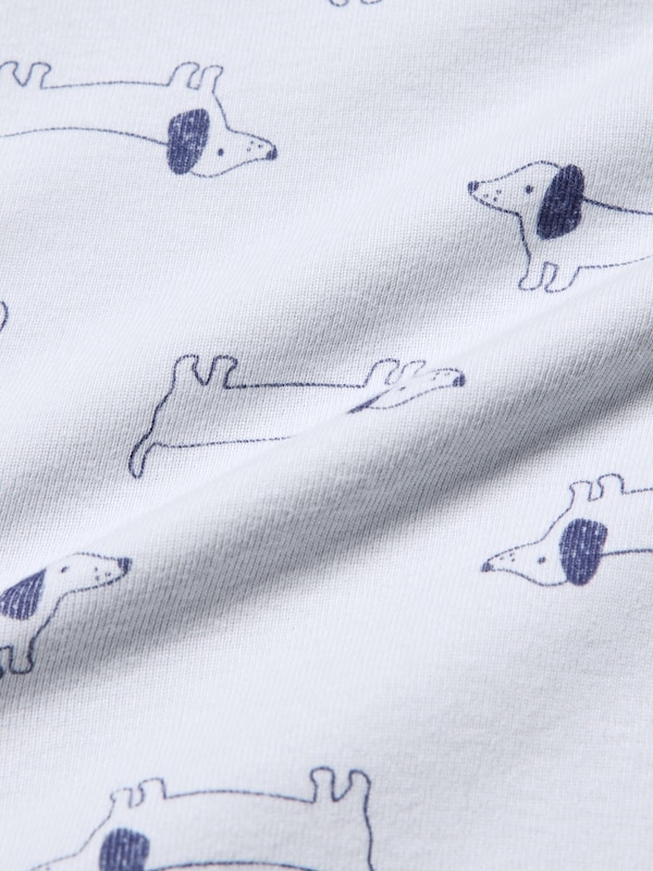 Bodysuit |Short sleeve |Printed