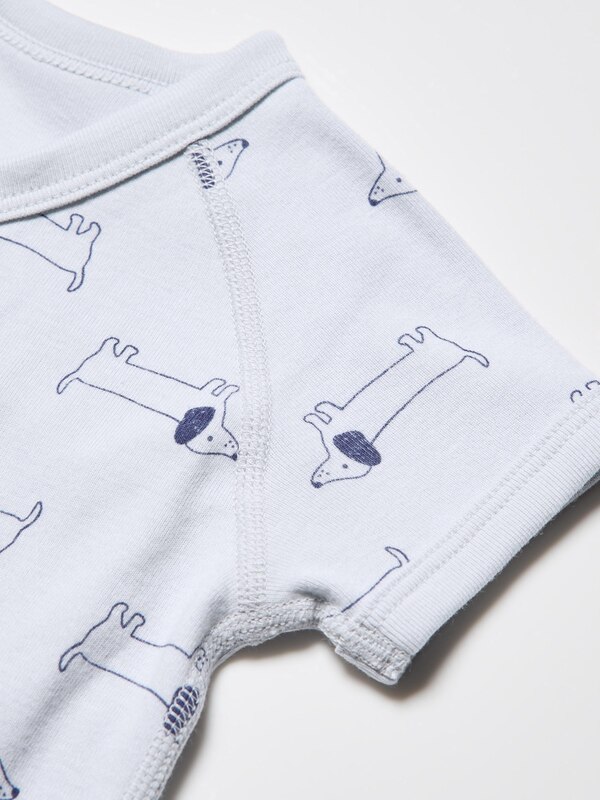 Bodysuit |Short sleeve |Printed