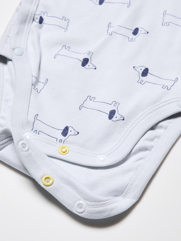 Bodysuit |Short sleeve |Printed
