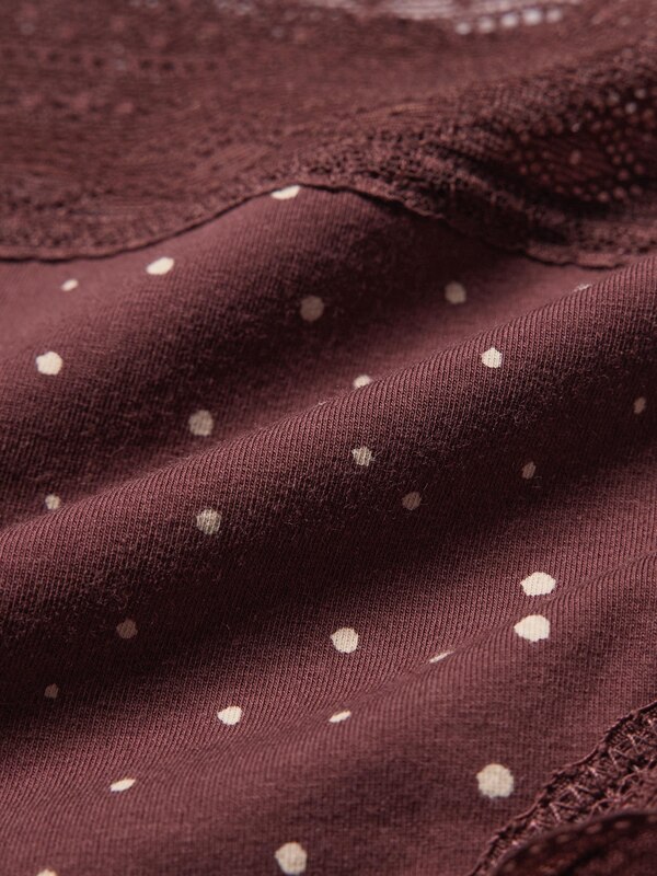 Quần Lót | Cạp Cao | Chấm Bi