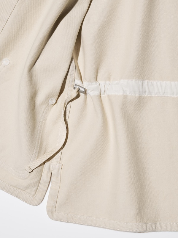 Áo Khoác Vải Denim Dáng Relax