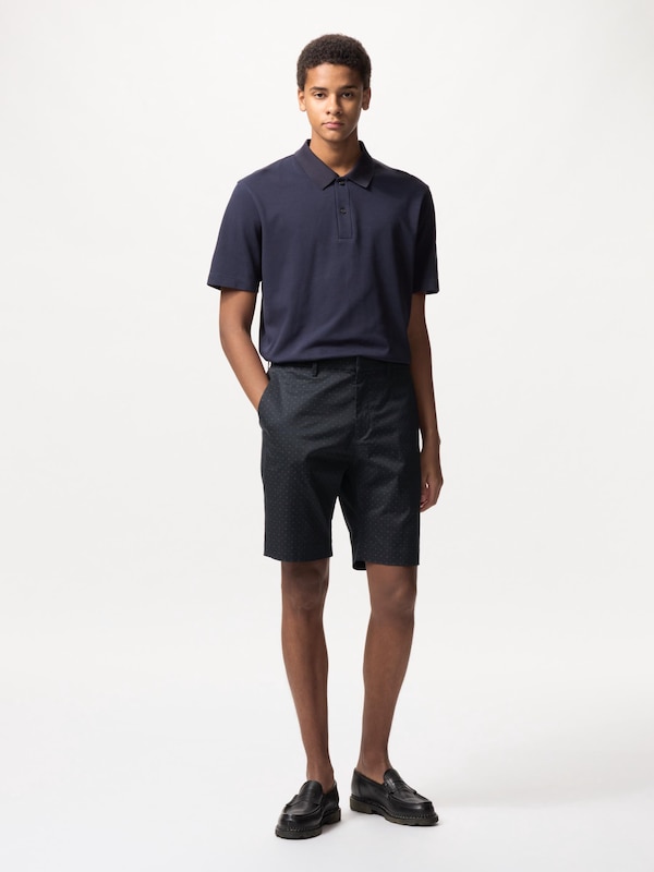 Stretch Slim Fit Shorts | Printed