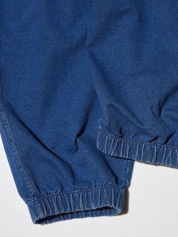 Quần Jogger Vải Jersey Túi Hộp | Indigo