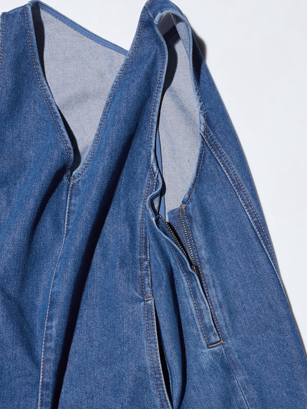 Đầm Yếm Vải Denim