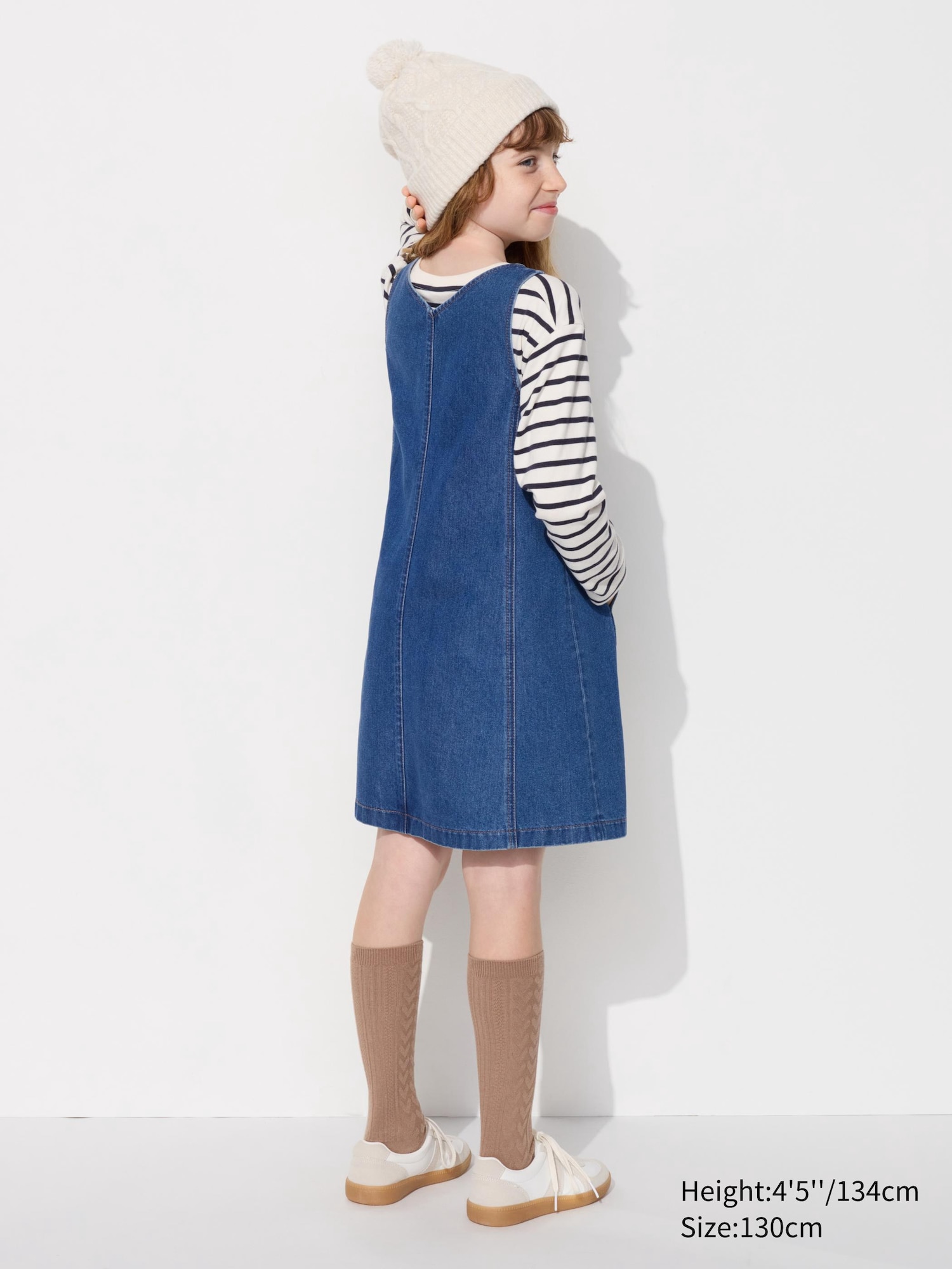 DENIM JUMPER DRESS UNIQLO VN