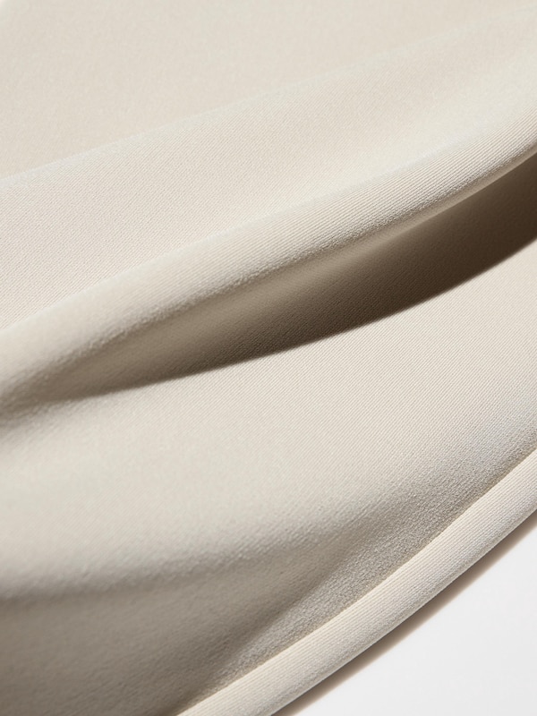 Crepe Jersey Straight Pants