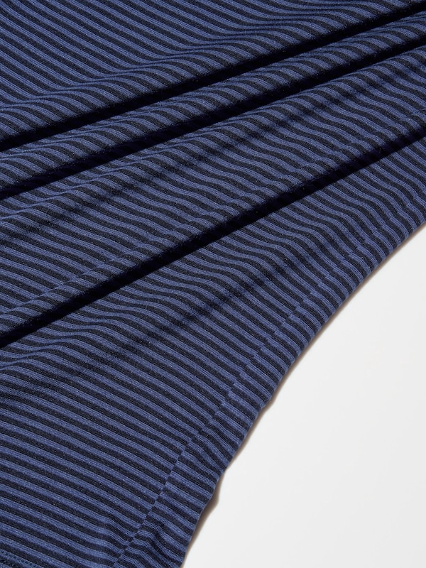 HEATTECH Áo Thun Giữ Nhiệt | Kẻ Sọc