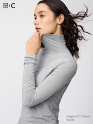HEATTECH Extra Warm Áo Thun Giữ Nhiệt Len Pha Cashmere | Cổ Lọ