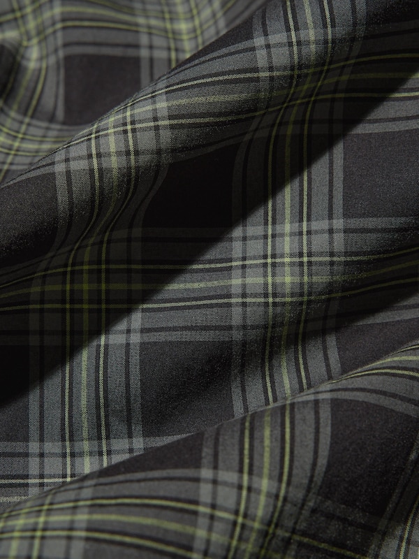 Áo Sơ Mi Vải Broadcloth | Button Down | Caro