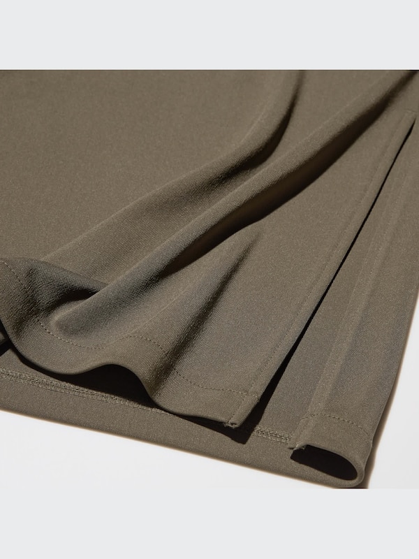 Áo Thun Vải Crepe Jersey | Không Tay