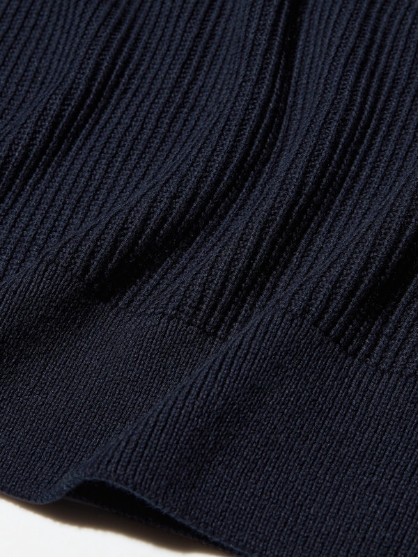 Cotton Blend Sweater | Sleeveless