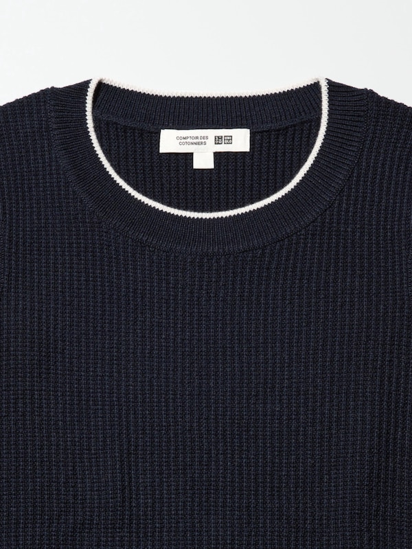 Cotton Blend Sweater | Sleeveless