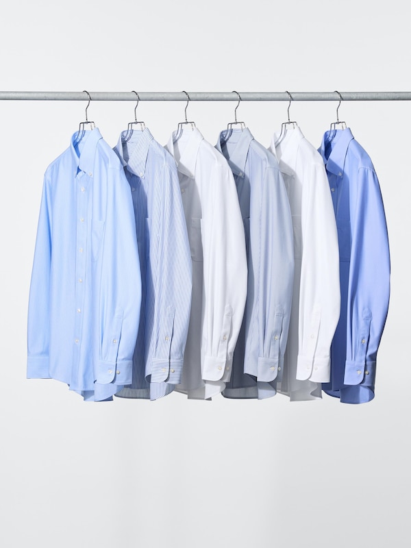 Áo Sơ Mi Không Cần Ủi Dáng Ôm | Vải Jersey