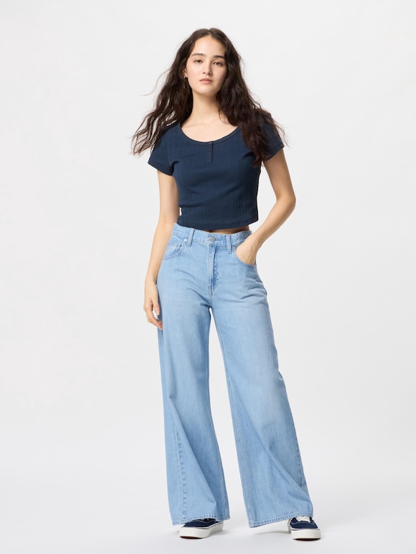 Áo Thun Pointelle | Cổ Henley