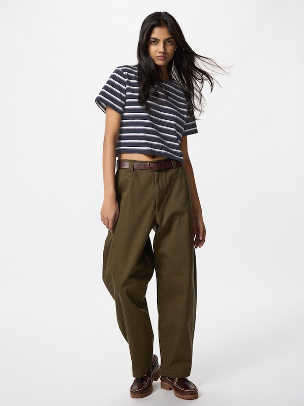 Áo Thun Kẻ Sọc Dáng Lửng