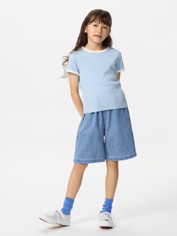 Painter Easy Half Pants | Denim