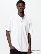 AIRism Cotton Áo Polo Vải Pique