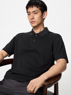 AIRism Cotton Pique Polo Shirt