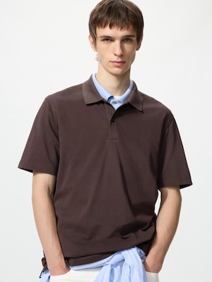 AIRism Cotton Pique Polo Shirt