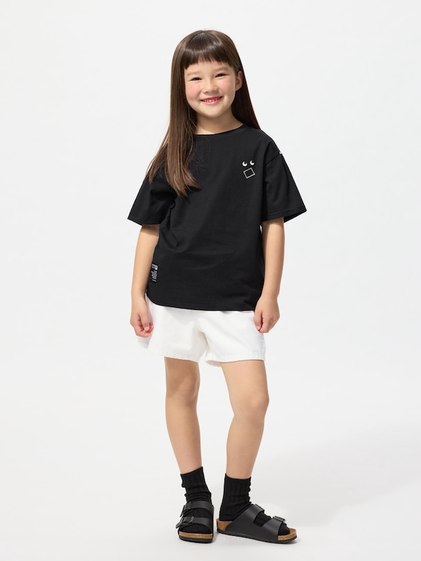 KT1EASY | Áo Thun Cổ Tròn In Họa Tiết