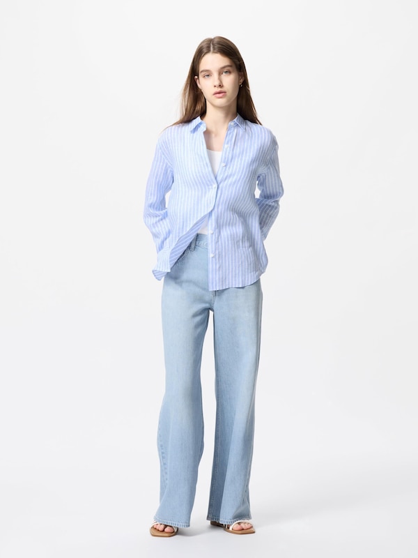 Áo Sơ Mi Vải Linen Cao Cấp | Kẻ Sọc