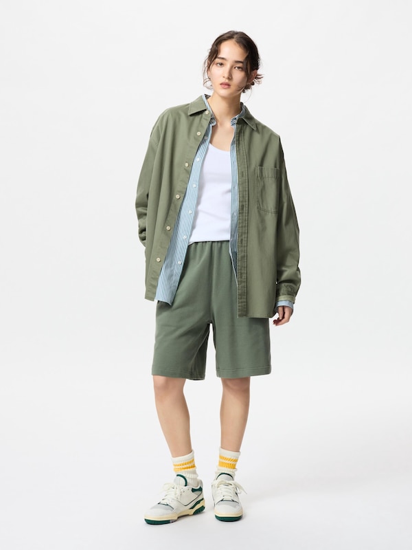 Áo Sơ Mi Vải Twill Dáng Rộng