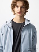 DRY-EX Áo Khoác Có Mũ Chống Tia UV Kéo Khóa