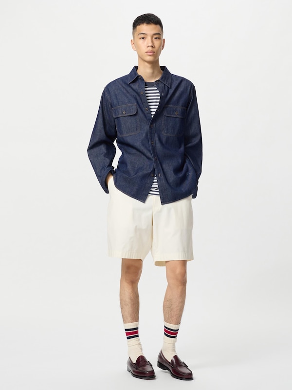 Áo Sơ Mi Vải Denim