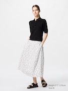 Chân Váy Cocoon Vải Pha Cotton