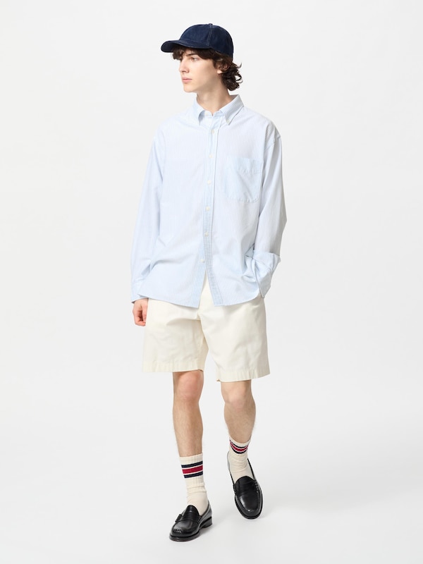 Oxford Oversized Shirt | Striped