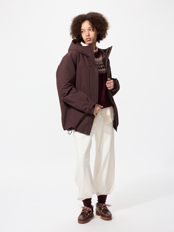 Hybrid Down Áo Parka