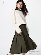 Áo Len Dệt 3D Vải Cotton Cổ Thuyền