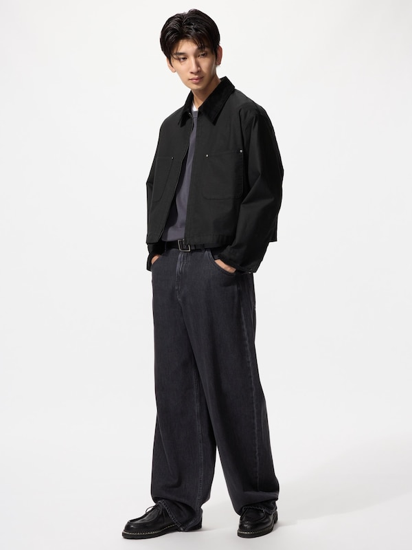 Áo Khoác Kéo Khóa Dáng Ngắn