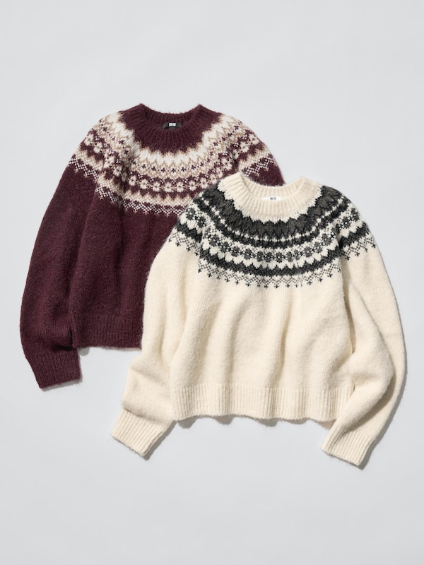 Áo Len Giả Lông Cừu | Fairisle