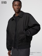 PUFFTECH Áo Khoác Blouson Chần Bông Dáng Ngắn