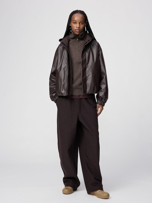 Áo Khoác Blouson Dáng Ngắn