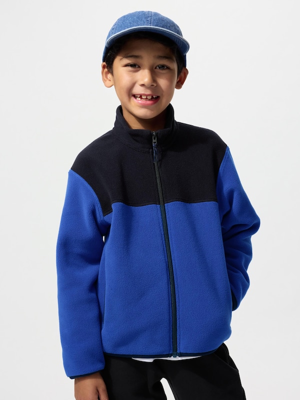 Fleece Full-Zip Jacket | Color Block